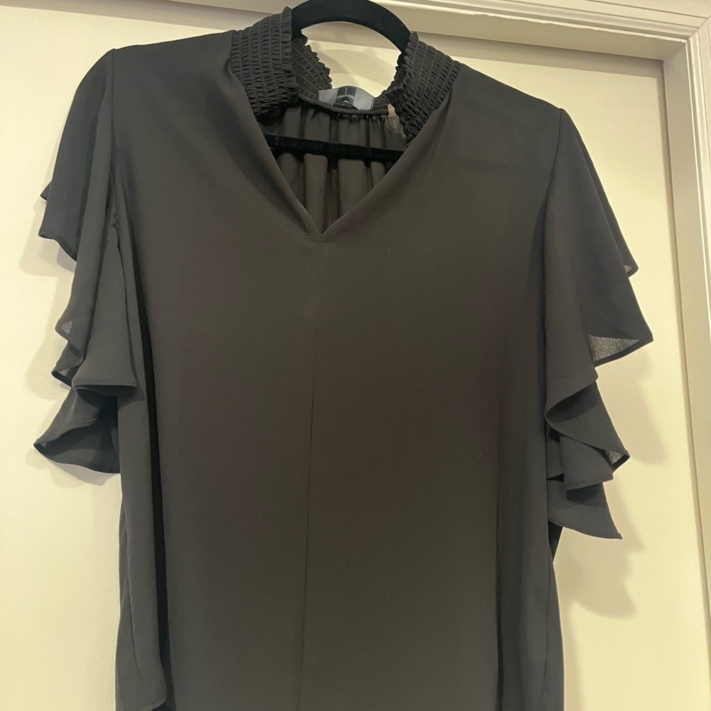 Tahari Elegant Black Women's Top